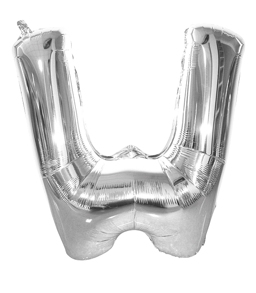 Balón foliový písmeno 'W'  102 cm
