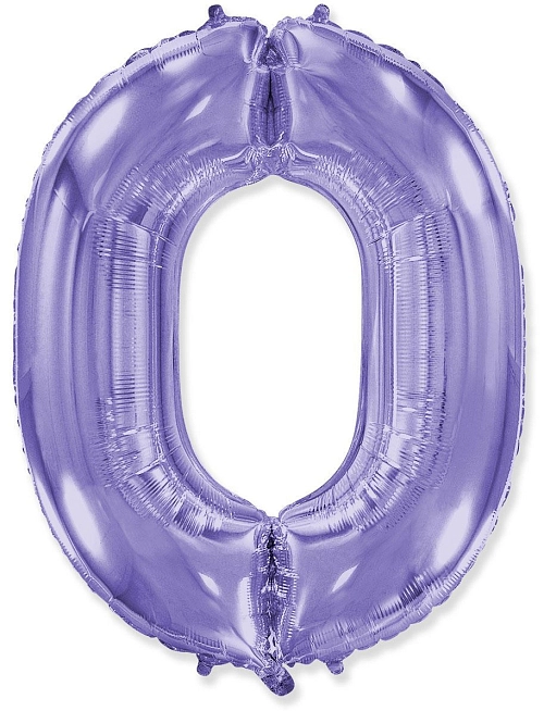Balón foliový číslice FIALOVÁ - LILA 102 cm - 0