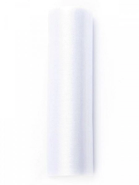 Organza bílá - Svatba -16 x 900 cm