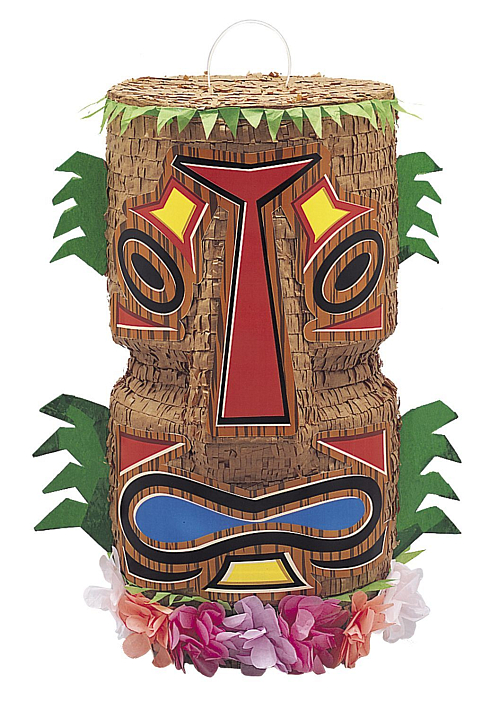 Piňata Tiki - Havaj - Hawaii - 47x27x11 cm -  rozbíjecí