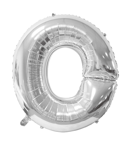 Balón foliový písmeno 'O'  102 cm