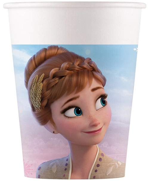 Papírové kelímky FROZEN 2 - Ledové království 2 - 200 ml - 8 ks