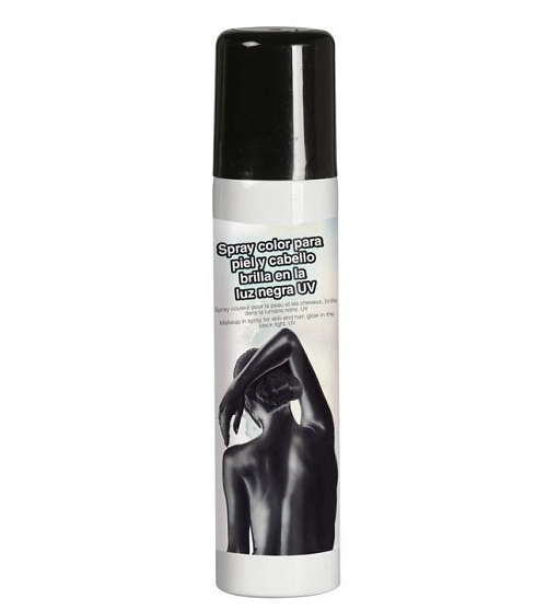 Černý sprej na tělo - 75 ml