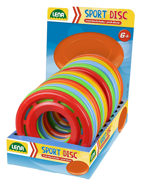 létající kruh - talíř - frisbee v displeji 27 cm - 1 ks