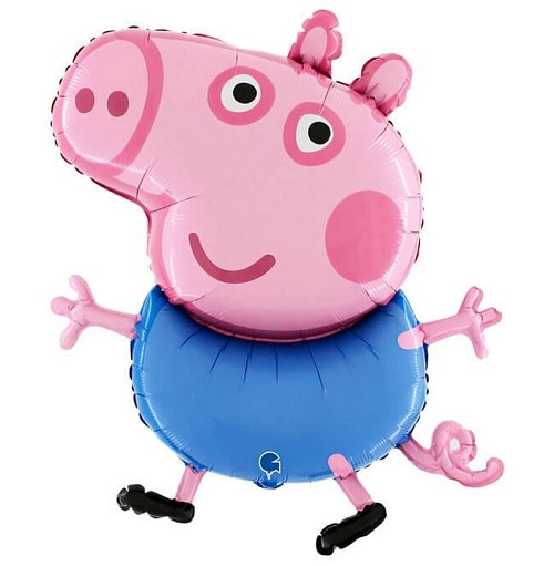 Fóliový balónek  prasátko Peppa pig - George - 60 cm