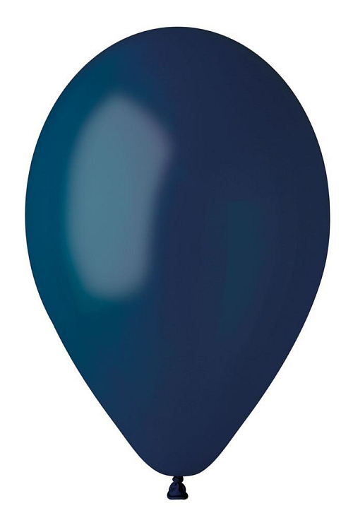 Balónky 100 ks NAVY - NÁMOŘNICKY MODRÉ - 30 cm pastelové