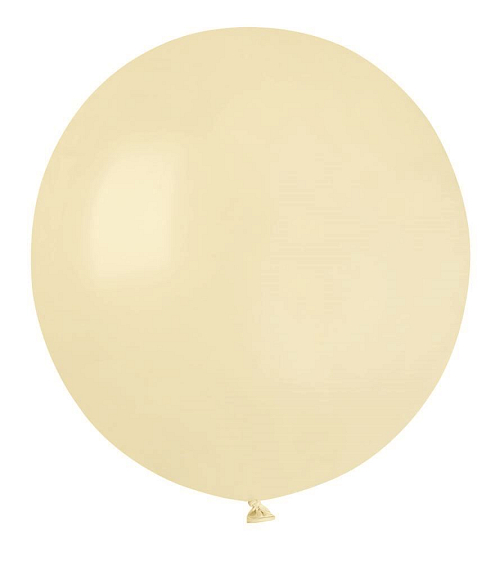 Balónek latexový 48 cm – Slonová kost - 1 KS