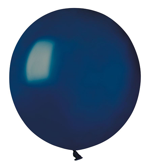 Balón latex 80 cm - Námořnický modrý - 1 ks