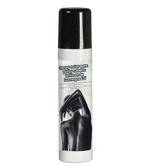 Černý sprej na tělo - 75 ml