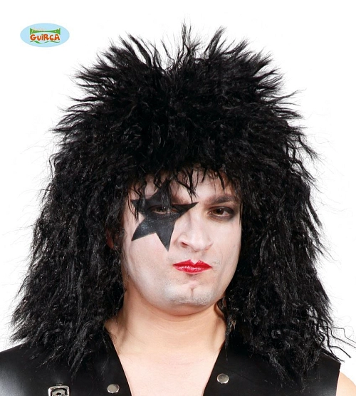 Černá paruka - Rocker