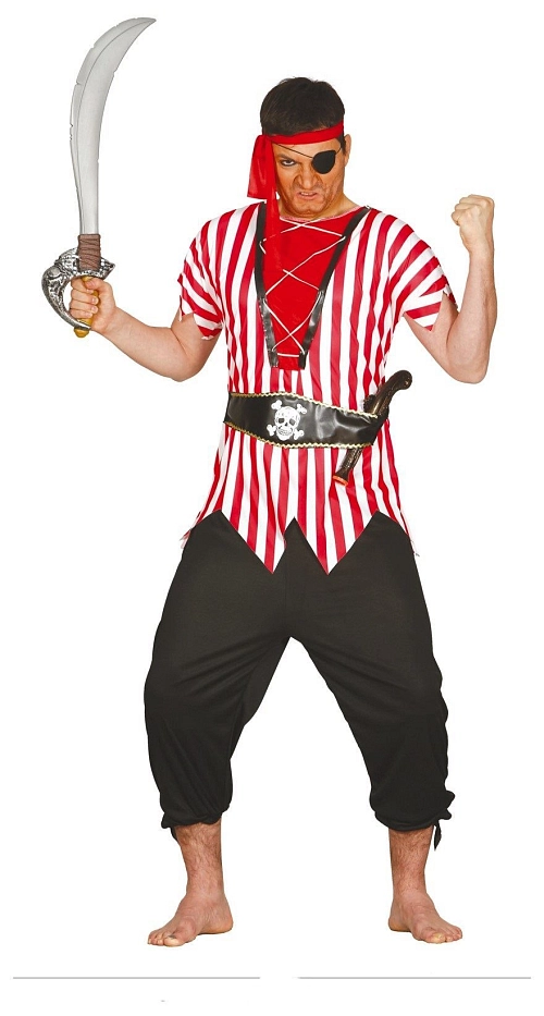 KOSTÝM PIRÁT - VEL. L (52-54)