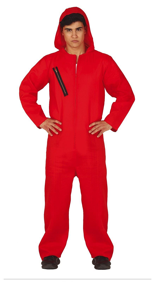 Kostým La Casa de Papel  - Papírový dům -  vel. M (48-50)