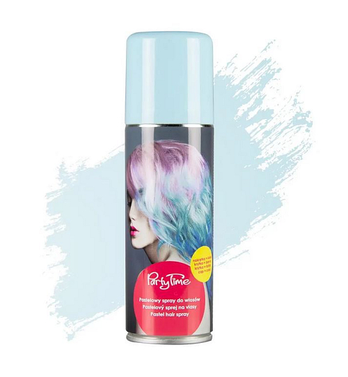 Sprej na vlasy - světle modrý - 125 ml