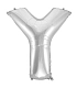 Balón foliový písmeno 'Y'  102 cm