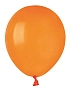 Balónky latexové MINI - 13 cm  - Oranžová - 1 ks