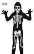 Dětský kostým Kostlivec - vel.10-12 let - Halloween
