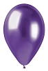 Balónky chromované 50 ks fialové lesklé - 33 cm