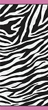 TAŠKA CELOFÁN - ZEBRA  - 20 ks