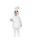 Dětský kostým Duch - vel.12-18 měsíců - unisex - Halloween - Ghost