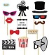 FOTO DOPLŇKY - FOTO KOUTEK - Hollywood - Filmová párty - 12 ks