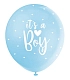 BALÓNKY latexové - It´s a Boy - KLUK - modro-bílé - 5 ks - 30 cm