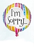 Balón foliový I'm Sorry 45 cm