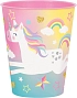 Plastové kelímky Jednorožec - Unicorn - 4 ks