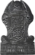 Dekorace náhrobní kámen RIP odpočívej v pokoji - Halloween - 58 x 34 cm
