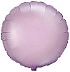 Balón foliový 45 cm Kulatý PASTELOVÝ FIALOVÝ - LILIE