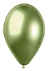 Balónky chromované 50 ks KIWI zelené lesklé - 33 cm