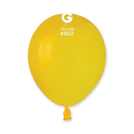 Balónek latexový MINI - 13 cm – Žlutý - 1 KS