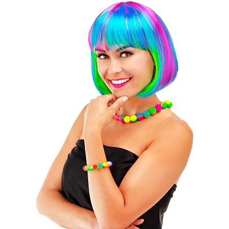 Paruka duha - duhová - rainbow - mikádo
