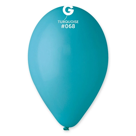 Balónky 100 ks TYRKYSOVÉ 26 cm pastelové