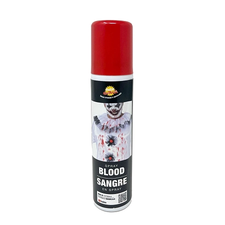 Krev ve spreji na oblečení - HALLOWEEN - 75 ml