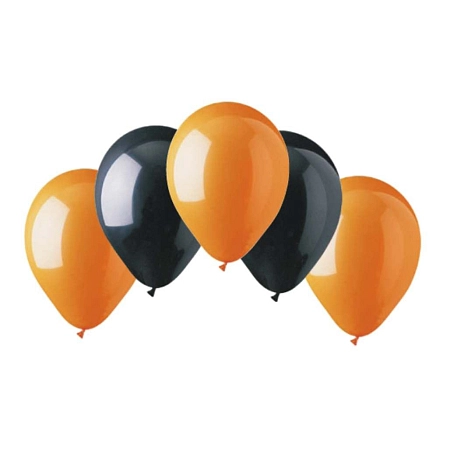 HOROR BALÓNKY 12 ks - HALLOWEEN - průměr 24 cm