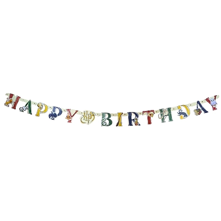 Girlanda - Happy Birthday - narozeniny - čaroděj Harry Potter - 182 cm