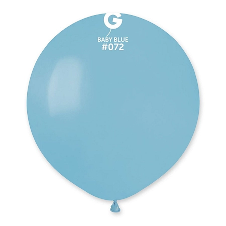 Balónek latexový 48 cm – Pastelový baby modrá 1 KS