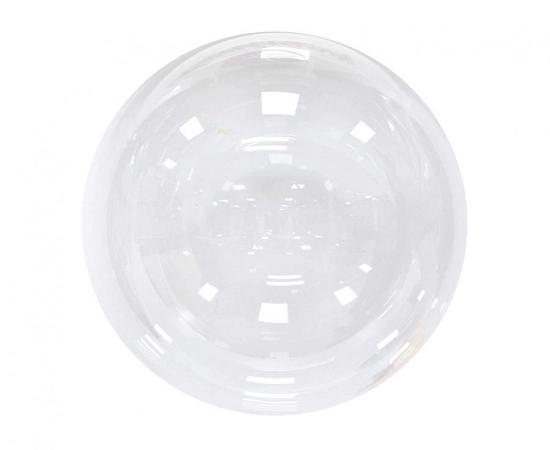 Balónek transparentní - průhledný  - 61 cm