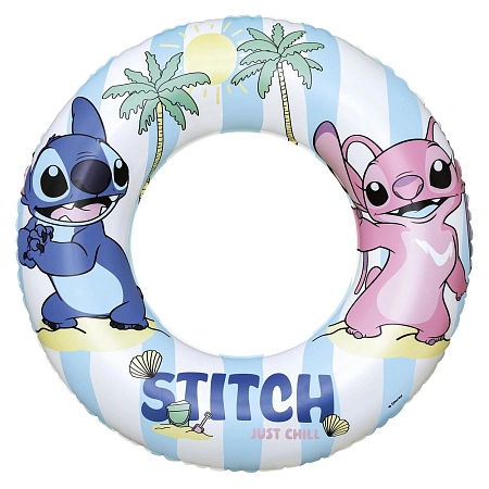 Nafukovací kruh Stitch a Angel - 56 cm