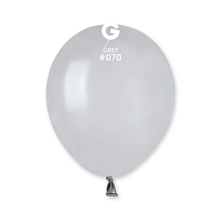 Balónek latexový MINI - 13 cm – Šedý 1 KS
