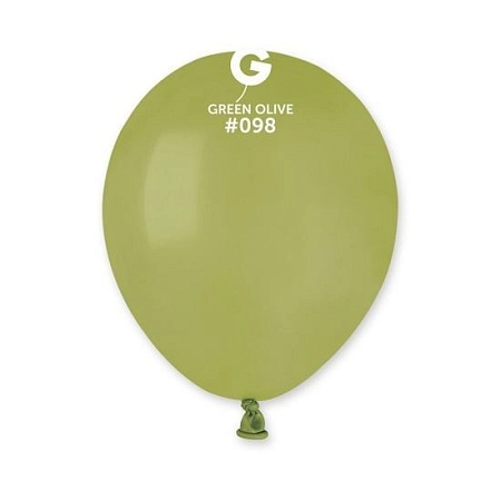 Balónek latexový MINI - 13 cm – Olivový - 1 KS