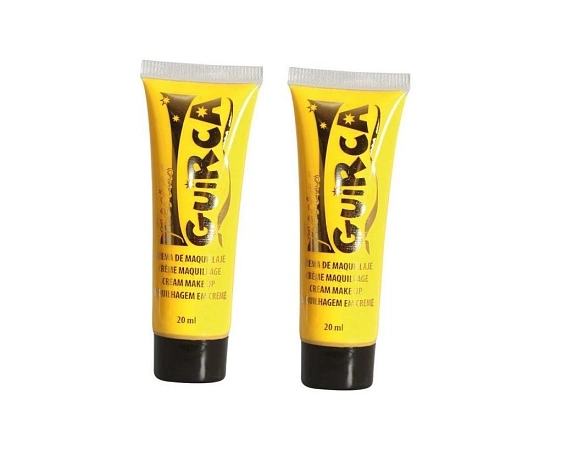 Žlutý make-up v tubě - Halloween - 40 ml
