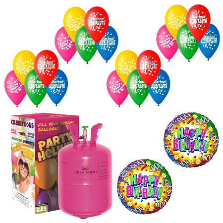 HELIUM SADA NAROZENINOVÁ PÁRTY VELKÁ - 400 L