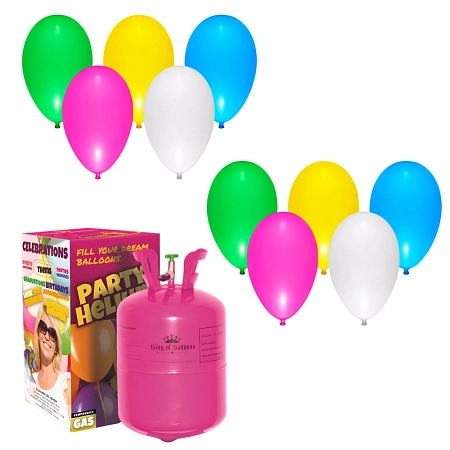 HELIUM SADA SVÍTICÍ MALÁ PÁRTY - 200 L
