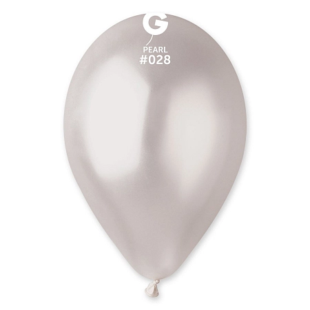 Balónky  metalické 100 ks perleťové - průměr 26 cm
