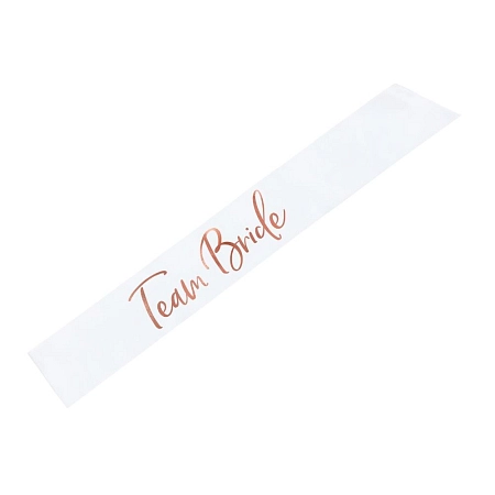 Šerpa Team bride - Tým Nevěsty, bílá - Rozlučka se svobodou - 75 cm