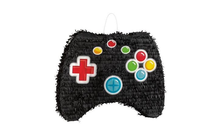 Piňata herní konzole - ovladač - game - Pixel - TNT - 50 x 40 cm - rozbíjecí