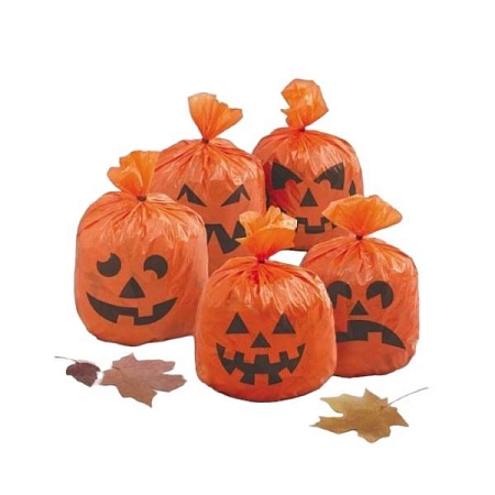 DEKORACE Dýňe - pumpkin - sáčky - 20 ks - HALLOWEEN