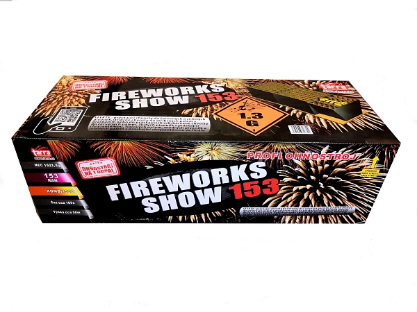 PROFI SLOŽENÝ OHŇOSTROJ FIREWORKS SHOW 153 RAN 1/1