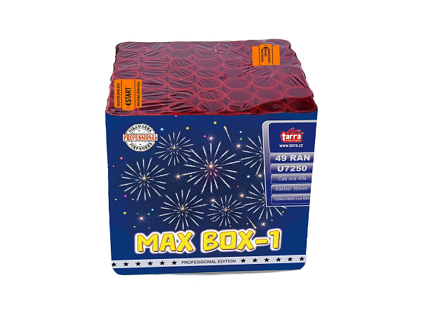Ohňostroj - BATERIE VÝMETNIC MAX BOX 1 -  49 RAN 4/1